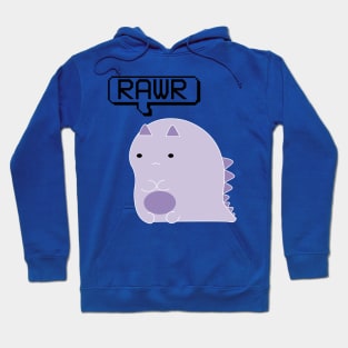 Rawr violet Hoodie